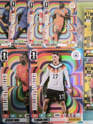 Panini World Cup 26 κάρτες 300, 2 golden baller, limited edition