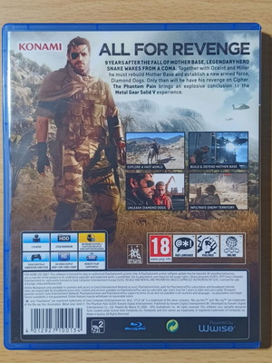 Metal Gear Solid V PS4 used
