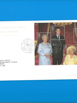 2000 Queen Elizabeth F.D.C. new