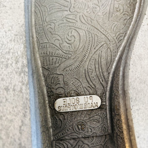 Cypriot Shoe Sole Metal Mold Used