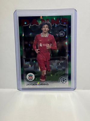 Κάρτα Jayden Danns 2024-25 Topps UCC #193 Green Cracked Ice καινούργιο