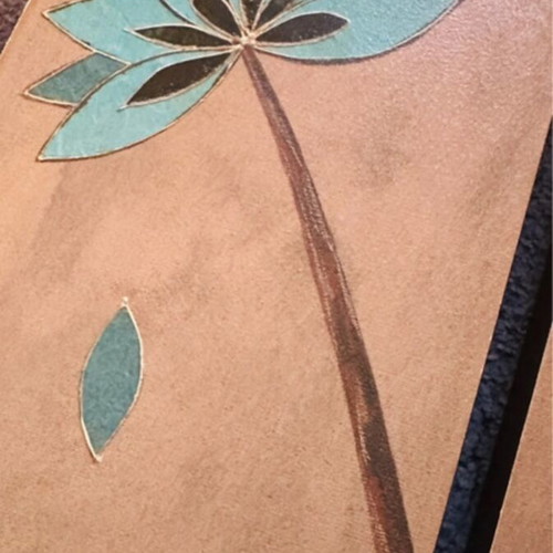 Alan Buckle Wooden Lotus Art Trilogy like new