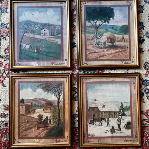 Frames The 4 Seasons used, pack of 4 from Italy