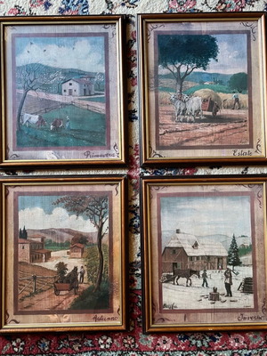 Frames The 4 Seasons used, pack of 4 from Italy