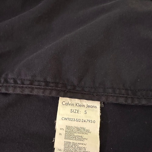 Calvin Klein jacket dark blue used, small