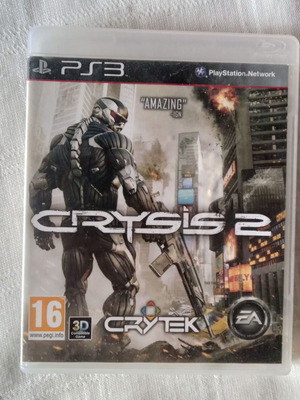 Crysis 2 PS3 game like new, action adventure shooting