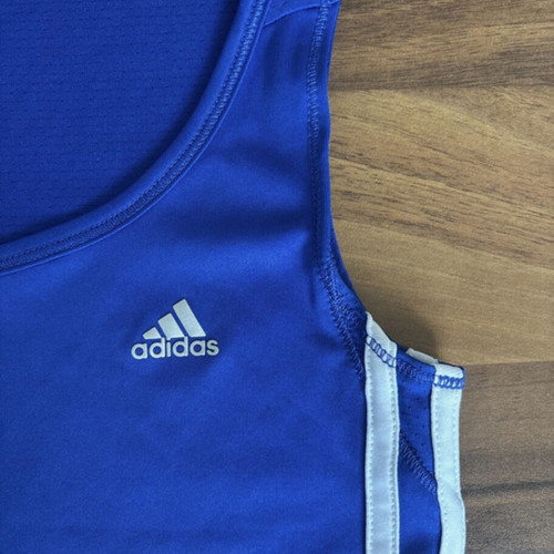Adidas Climacool Electric Blue Tank Top like new, XS