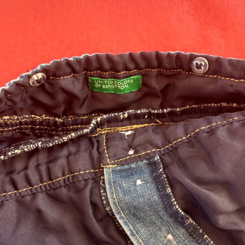 Benetton salopette like new for baby girl up to one year