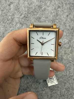 S.Oliver SO-3711-LQ women's watch, quartz, leather strap