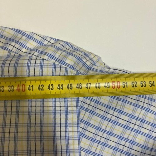 Ralph Lauren Oxford shirt L 16¼ Custom Fit blue yellow
