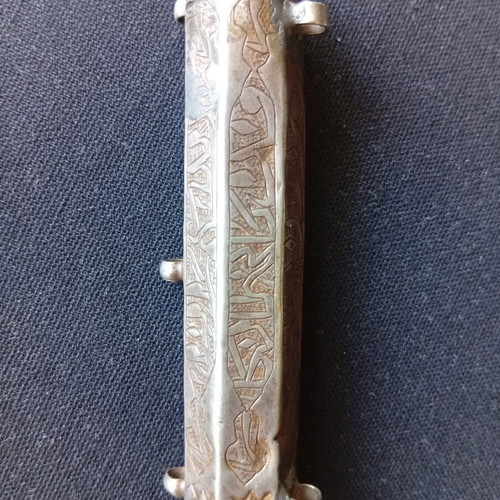 Silver amulet box 8 cm used