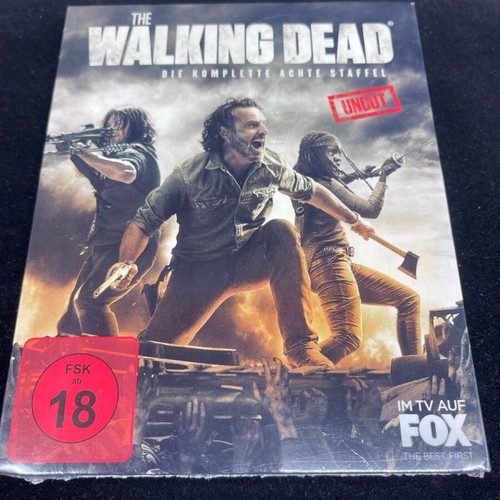 The Walking Dead 8 Blu-ray sealed, action fantasy