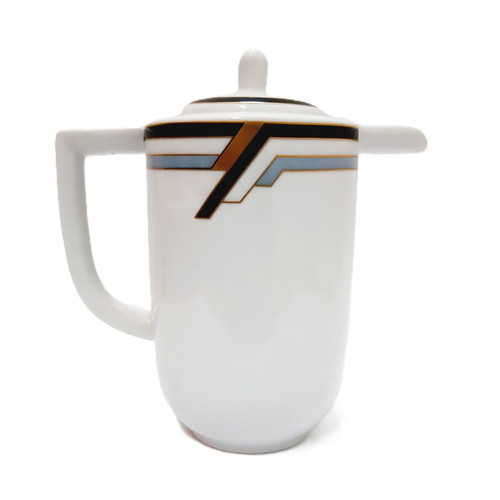 Le Perle porcelain jug like new, geometric motifs, 1 L