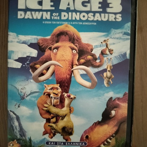 Ice Age 3 DVD, animated movie, dubbed