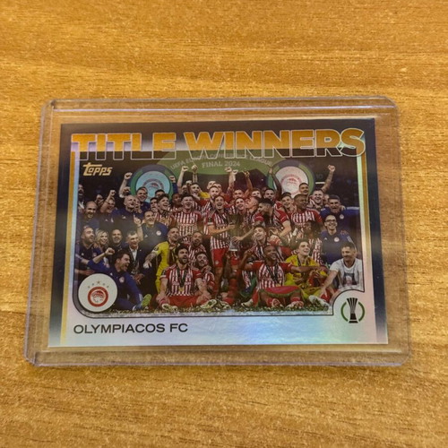 Topps UEFA Club Competitions 2024-25 Title Winners σαν καινούργιο