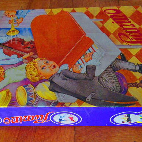 Pianino musical toy piano new, in box from the 70s