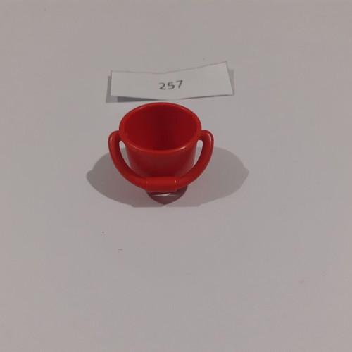 Playmobil red bucket 257