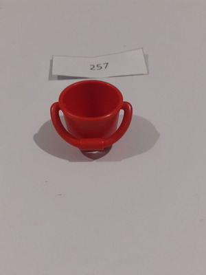 Playmobil red bucket 257