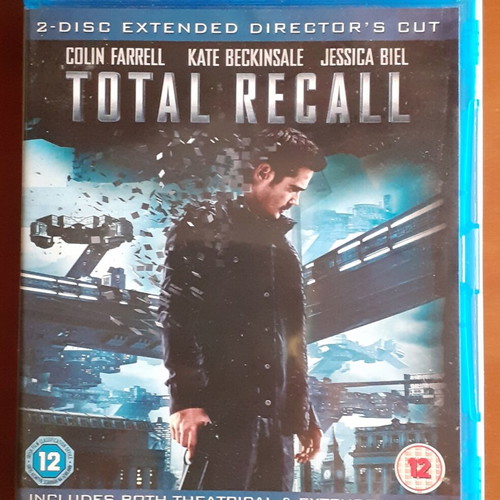 Total Recall 2-Disc Extended Director's Cut Blu-Ray like new