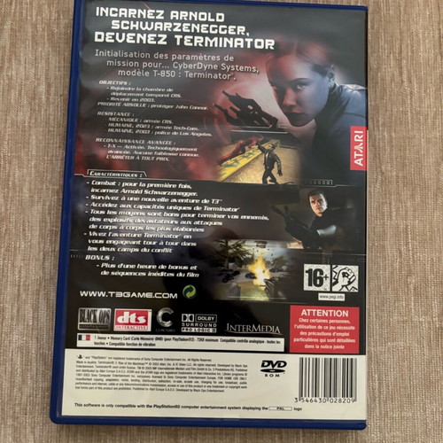 Terminator 3 PlayStation 2 (PS2) used complete