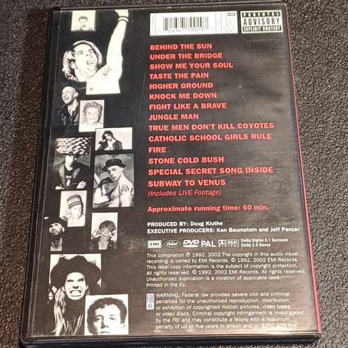 Red Hot Chili Peppers What Hits!? DVD used, rock