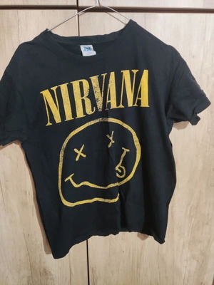 Nirvana t-shirt medium size used, black