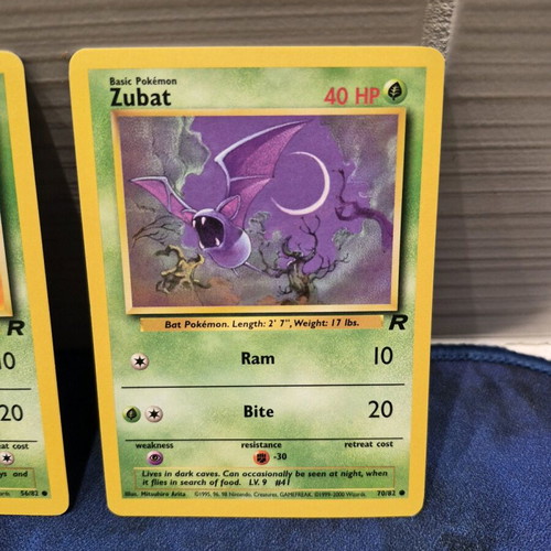 Pokemon Team Rocket 1999 cards used