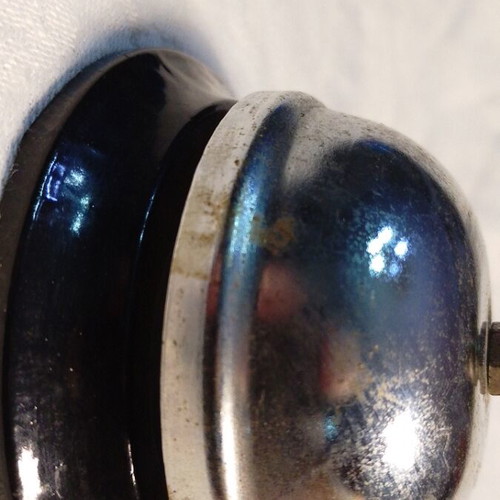Reception bell used, hotel office equipment