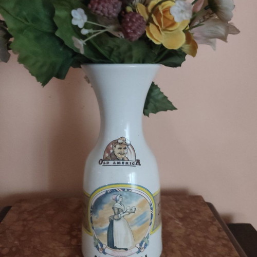 Vase used, height 27cm