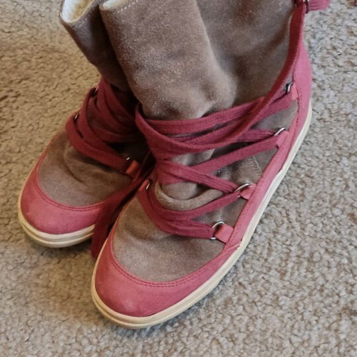 Tsakiris Mallas boots and ankle boots like new, leather, beige, sizes 36 and 39