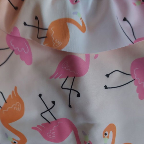 Cool Club swimsuit new with flamingo for girl 7 years 128 cm pink