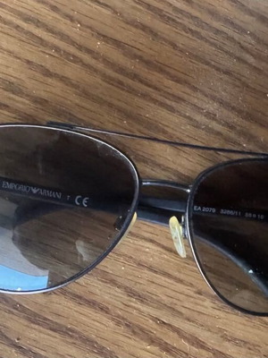 Γυαλιά ηλίου Emporio Armani EA2079, μαύρα και γκρι
