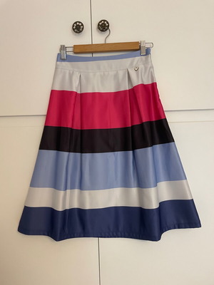 Lynne A-line midi skirt used, medium, multicolor