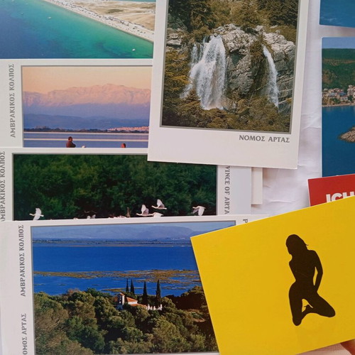 Various postcards like new, all together