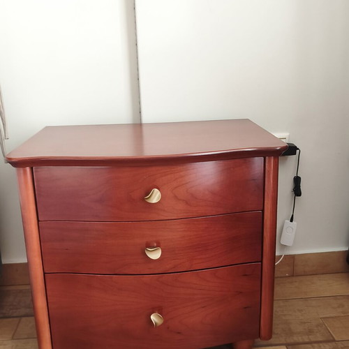 Night stands, set of 2, wood