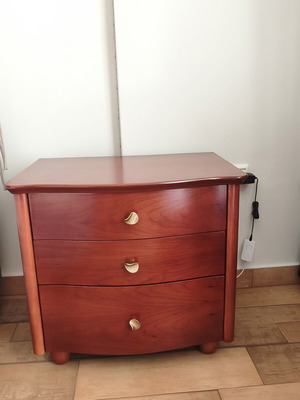 Night stands, set of 2, wood