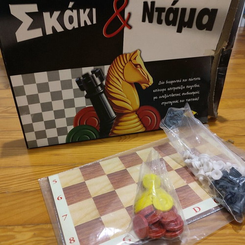 Chess & Checkers board game like new, complete