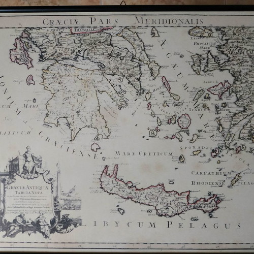 Old maps engravings used