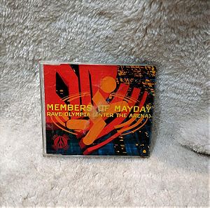 MEMBERS OF MAYDAY RAVE OLYMPIA ENTER THE ARENA CD