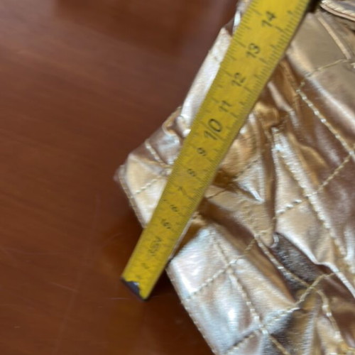 Insulated gold lunch bag new
