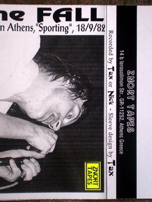 THE FALL, Live in Athens, "Sporting", 18/9/1982, C46, Audio Tape