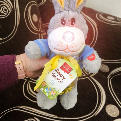Plush Bunny new with chocolates and candies, Old MacDonald Had a Farm