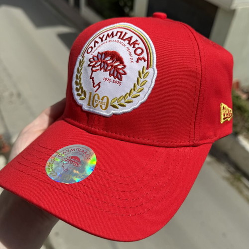 Olympiacos BC 100 Years Collectible Cap new, authentic