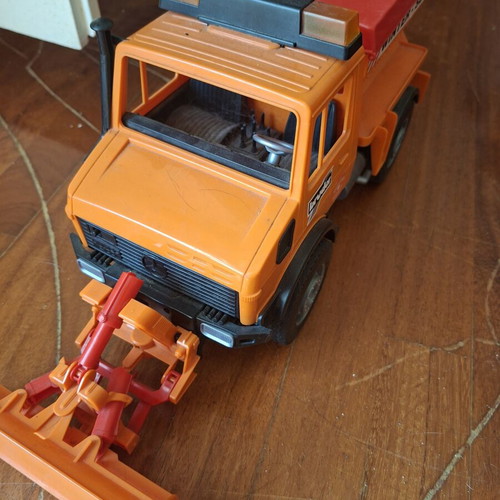 Bruder snowplow toy
