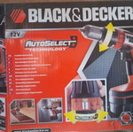 Black&Decker Κρουστικό Δραπανοκατσάβιδο Μπαταρίας 12V Σετ με 2 Μπαταρίες Καινούργιο