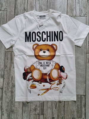 T-shirt ανδρικό Moschino μέγεθος s λευκό
