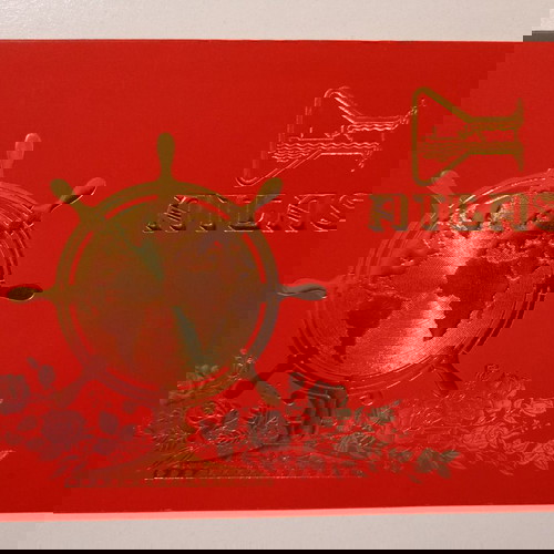 Ευχετήρια κάρτα για Καλά Χριστούγεννα και Ευτυχισμένο το Νέο Έτος μεταχειρισμένη, ATLAS