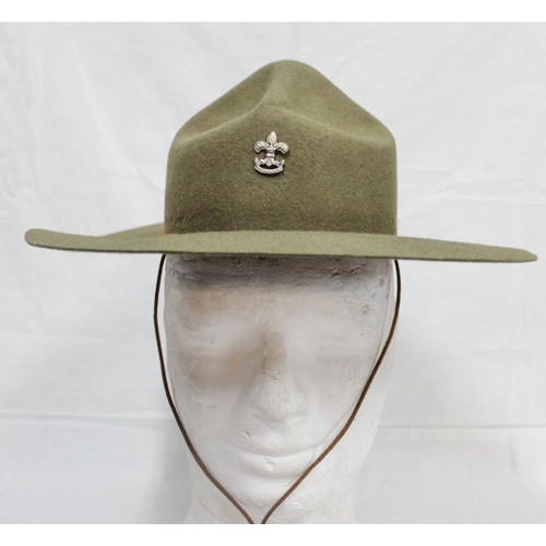 Greek scout old wide-brimmed hat used