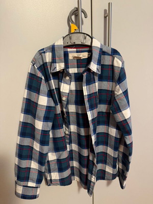 Πουκάμισο H&M σαν καινούργιο, μπλε, μέγεθος 128 εκ. για αγόρι 7 ετών