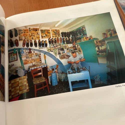 Aegean Voyage coffee table book used by Yiorgos Depollas